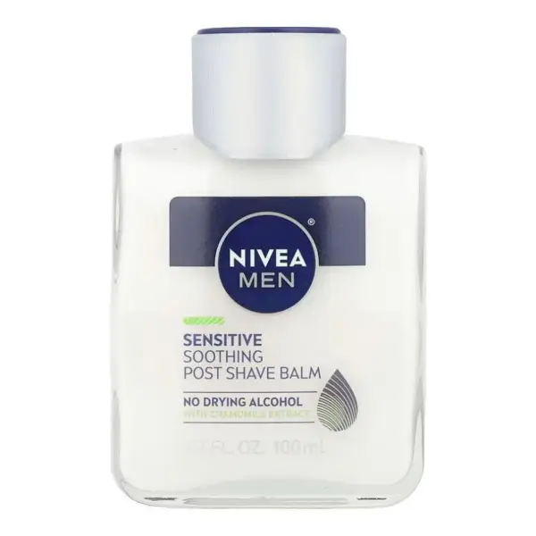 Men, Soothing Post Shave Balm, Sensitive, 3.3 fl oz (100 ml)