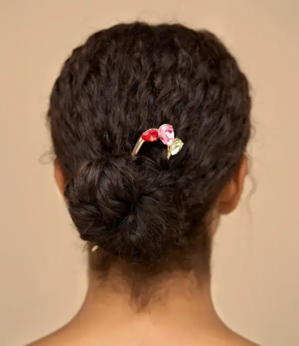 Gemstone French Hair Pin