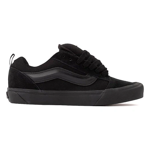 Vans Knu Skool Skate Shoe - Triple Black