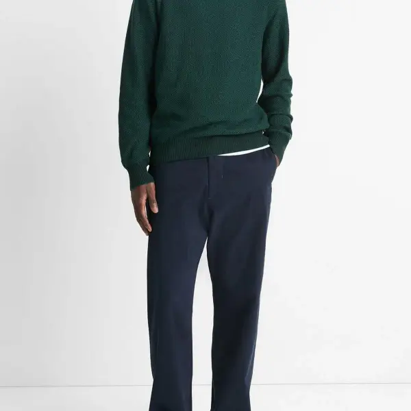 Louie Relaxed Stretch-Cotton Pant