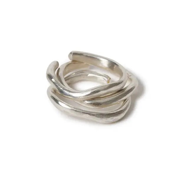 Ripple Toe Ring Set