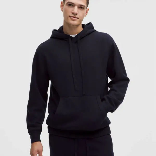Merino Wool Pullover Hoodie