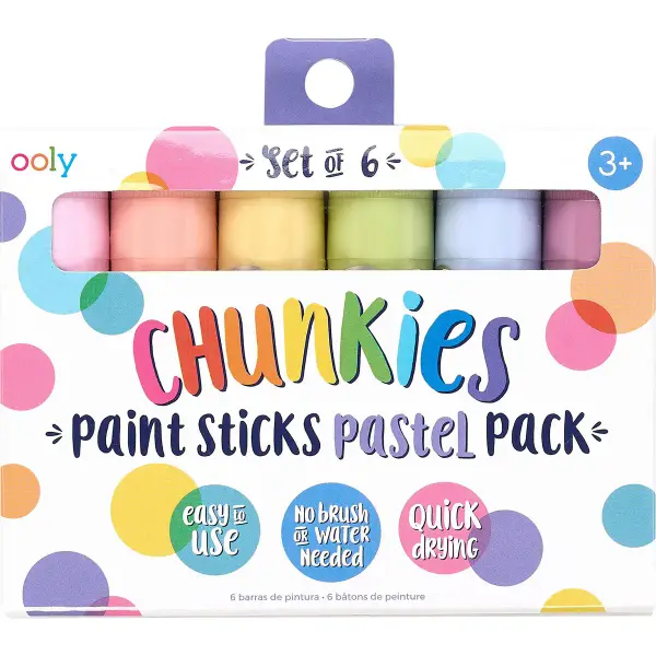 Chunkies Paint Sticks - Pastel - Set of 6