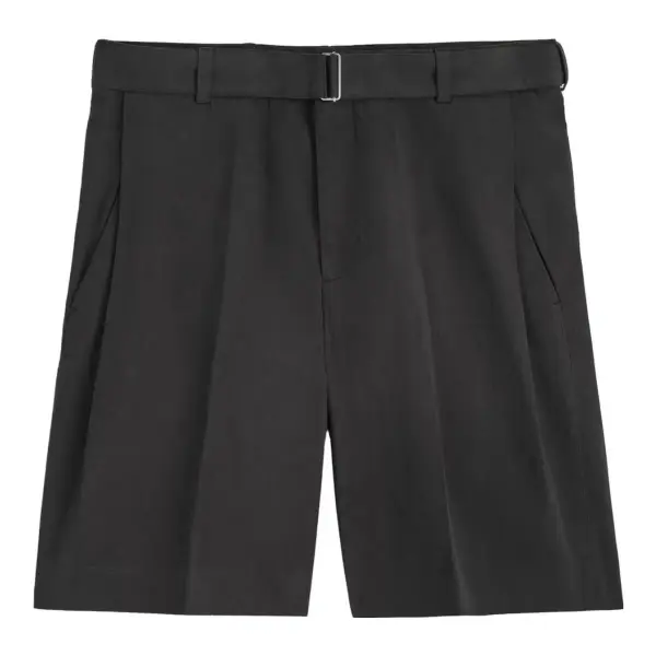 Belted Tailored Shorts
