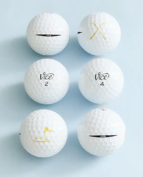 VICE PRO GOLF BALLS PACK (PACK OF 6)