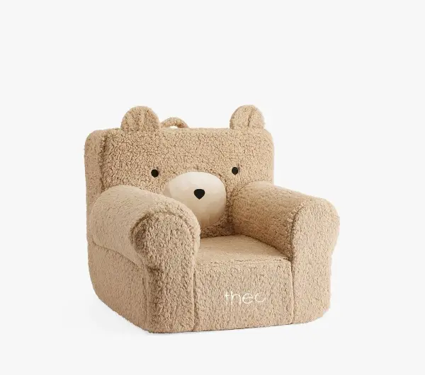 Anywhere Chair®, Sherpa Critter Collection | Pottery Barn Kids