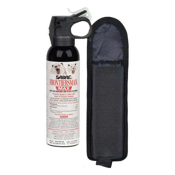 SABRE Frontiersman MAX Spray for Bears and Mountain Lions Kit