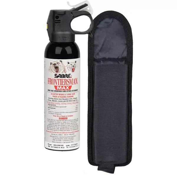SABRE Frontiersman MAX Spray for Bears and Mountain Lions Kit