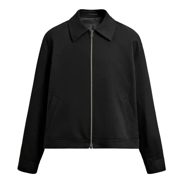 Zip-Up Overshirt