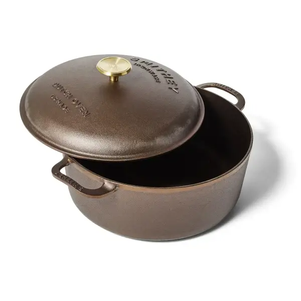 Polished Cast Iron Dutch Oven