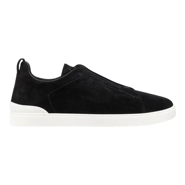 Triple Stitch Suede Sneakers