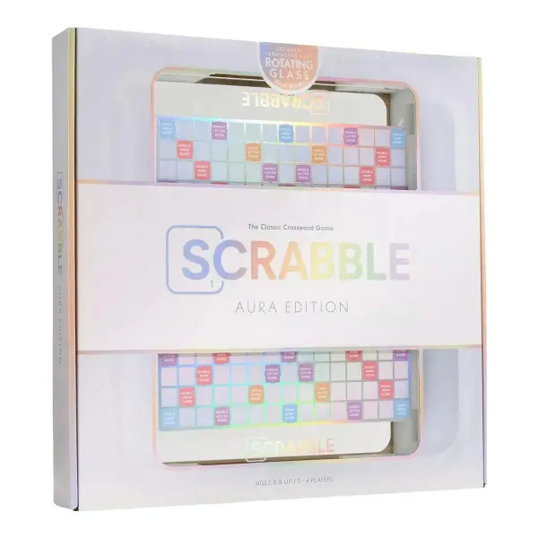 Scrabble Aura Glass Game