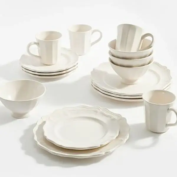 Heirloom Stoneware 16 Piece Dinnerware Set