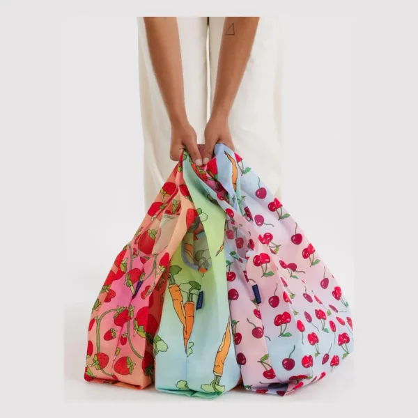 Standard Baggu Set of 3 - Carrots + Berries
