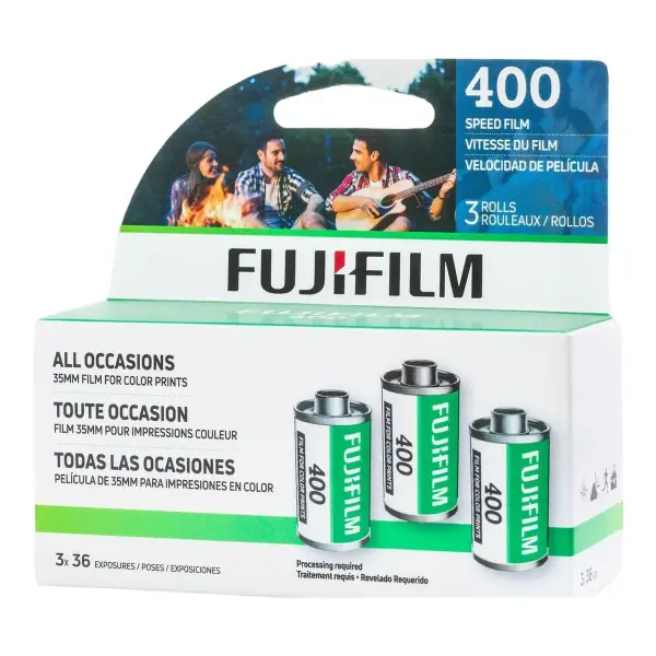 400 Color Negative 35 Mm Film