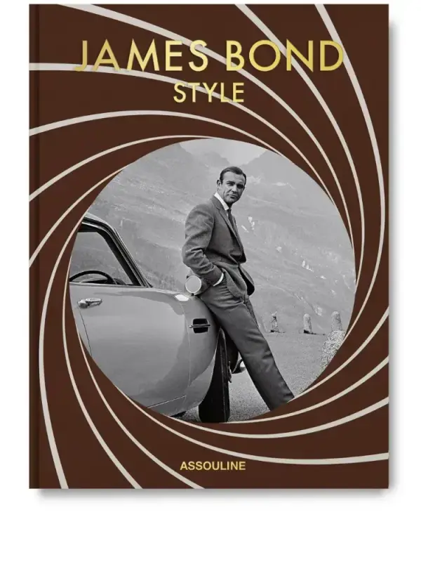 James Bond Style hardcover book