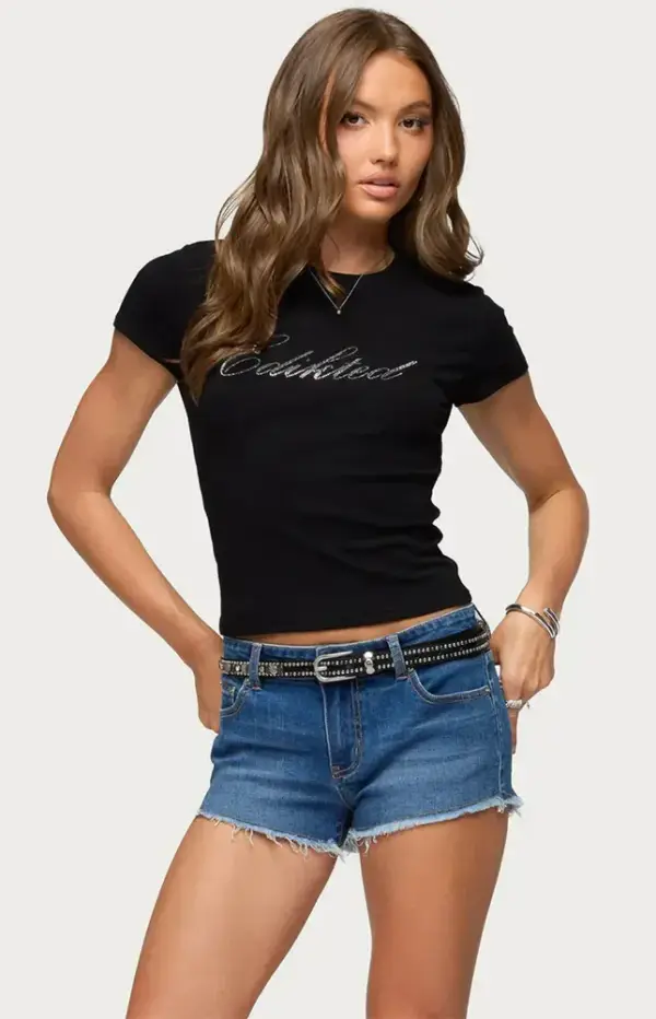 Icon Rhinestone T-Shirt