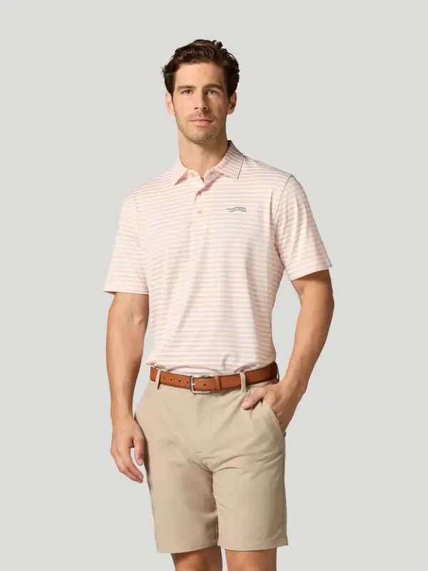 Crosswind Stripe Polo