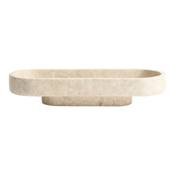 Oval Marble Plate