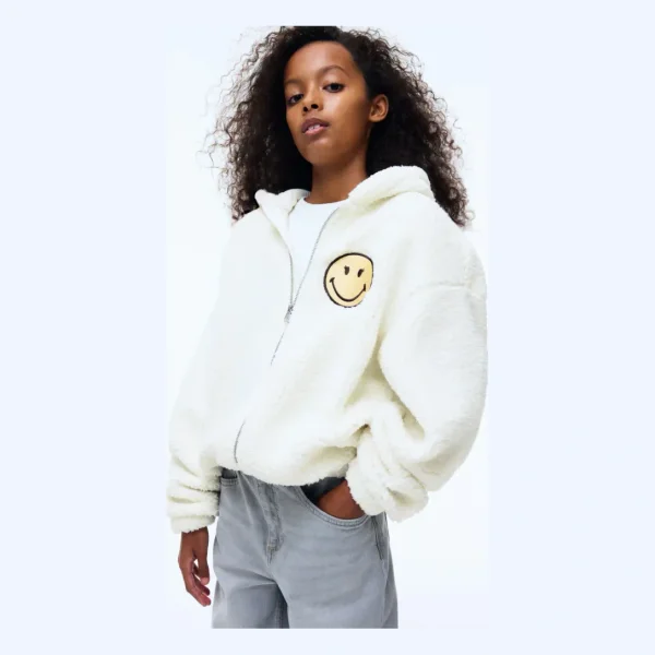 Hooded Teddy Fleece Jacket