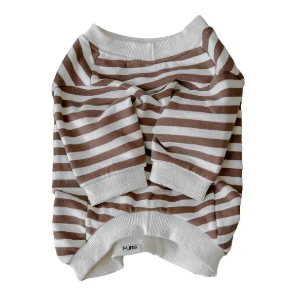 Camden Striped Dog Sweatshirt