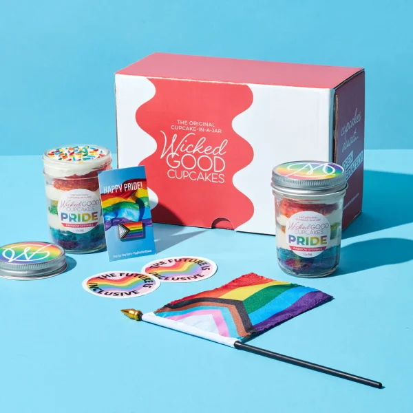 Pride Celebration Cupcake 2-Pack Gift Set