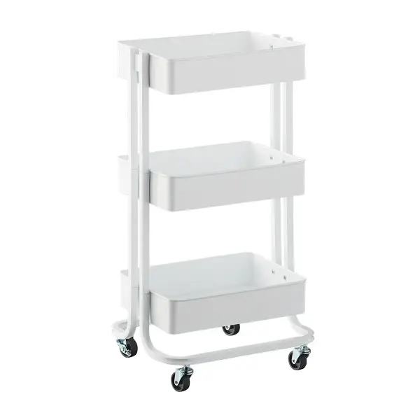 3-Tier Rolling Cart