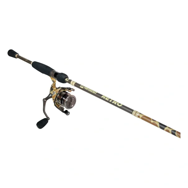 ProFISHiency Retro 7 ft M Freshwater Spinning Combo Reel