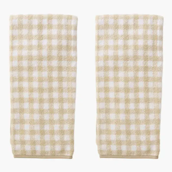 Patterned Hand Towels (pair)