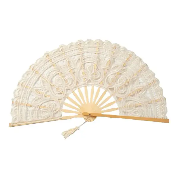 Unveiled Lace Fan