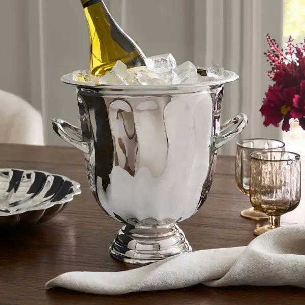 Heritage Silver Wine Chiller