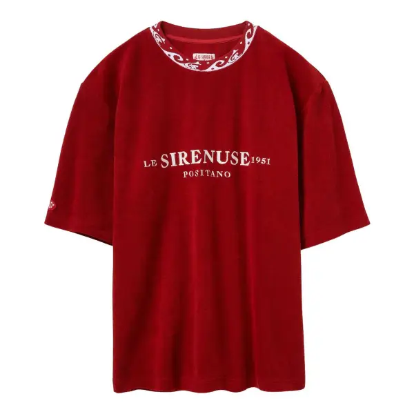 L Le Sirenuse x Tombolo Collection 'Le Sirenuse' 75th Anniversary Terry Tee