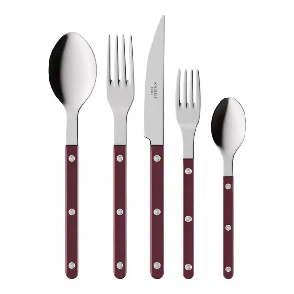 Bistrot Shiny Pearly 5 Pieces Cutlery Set