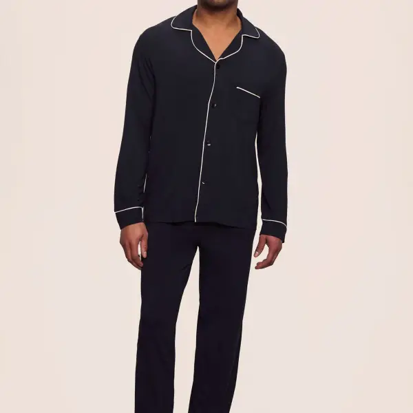 William Tencel Modal Long PJ Set