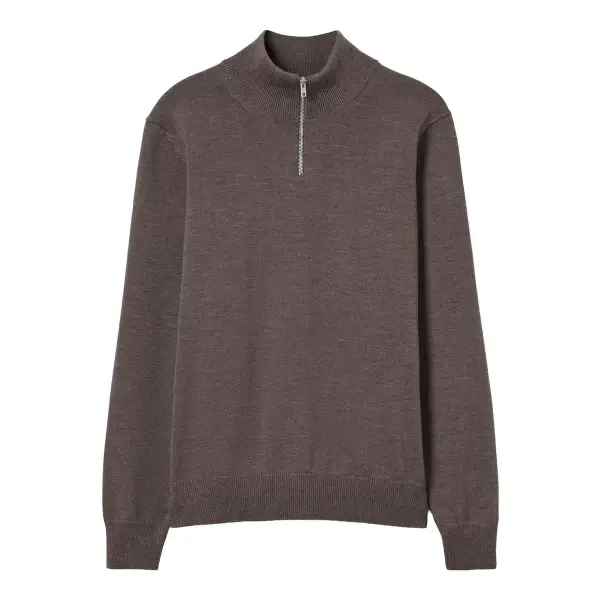 The Merino Half Zip Sweater