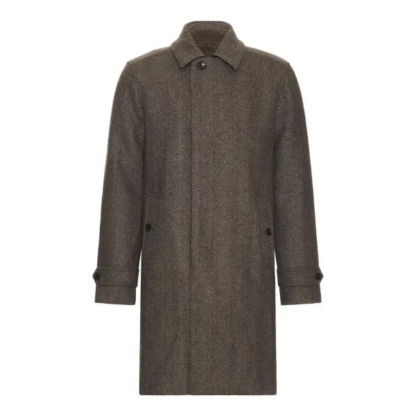Brunetti Herringbone Coat