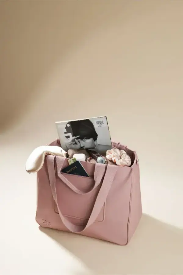 The East To West Tote in Atlas Pink
