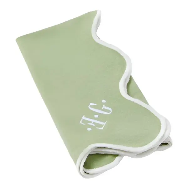 Cotton Slub Scalloped Napkins Set of 4