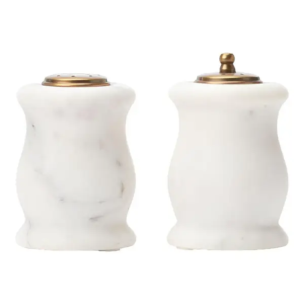 Marble Salt Pepper Shakers