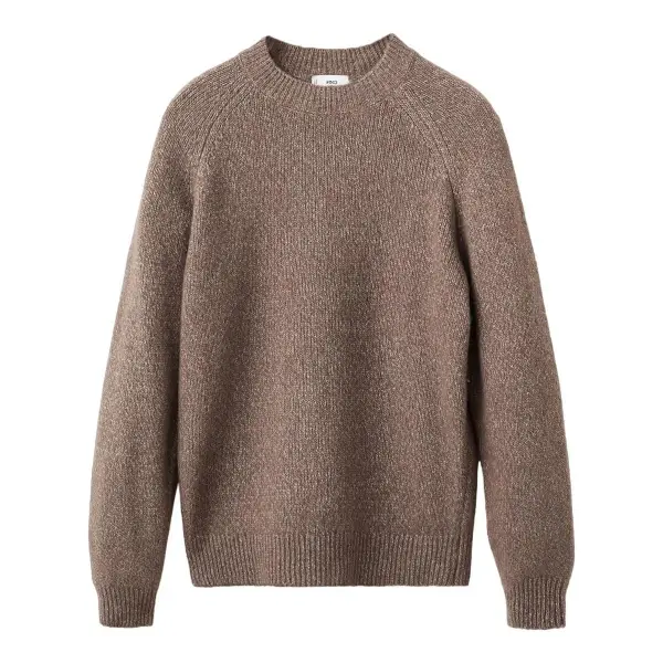  Fine-Knit Wool-Blend Sweater