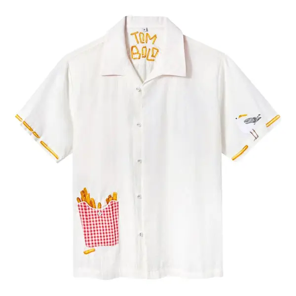 'Will You Be My Gullfriend?' Cabana Shirt