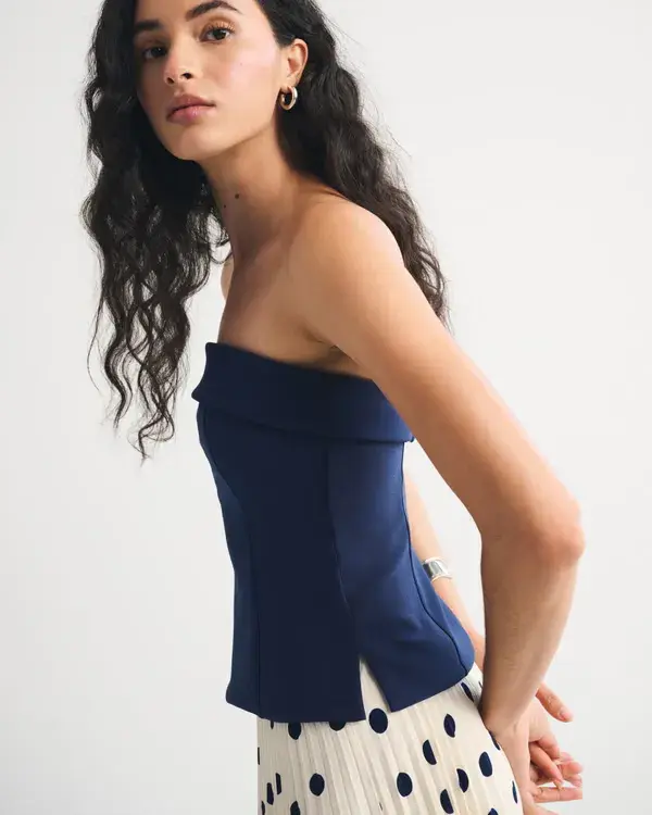 Women's Bra-Free Strapless Set Top | Women's The A&F Wedding Shop | Abercrombie.com
