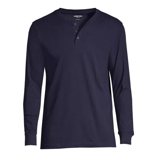 Big and Tall Super-T Long Sleeve Henley Shirt