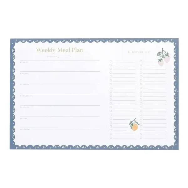 Meal Planning Notepad