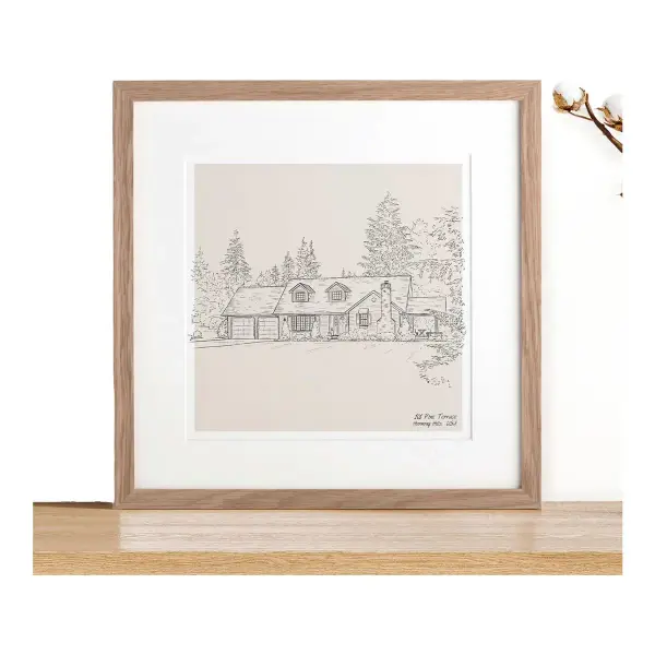 House Pencil Sketch