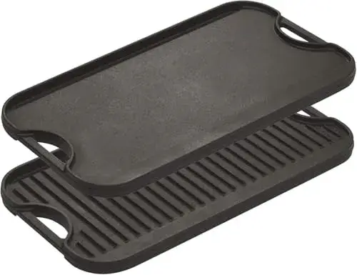 20" Cast Iron Reversible Grill & Griddle