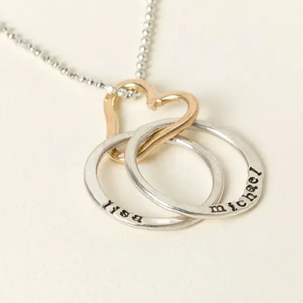 Personalized  All Heart Necklace