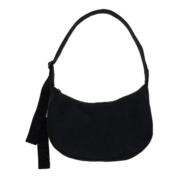 Medium Nylon Crescent Bag