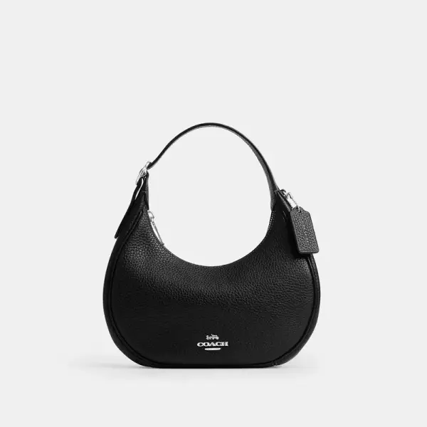 Coach Outlet Emily Shoulder Bag - Women's Purses - Black, Size: Small