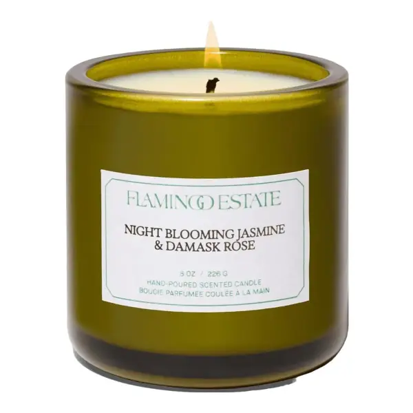 Night Blooming Jasmine & Damask Rose Candle